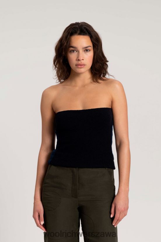 bandeau top-danielle cathari Woolrich kobiety 6VVZ6F153 czarny odzież